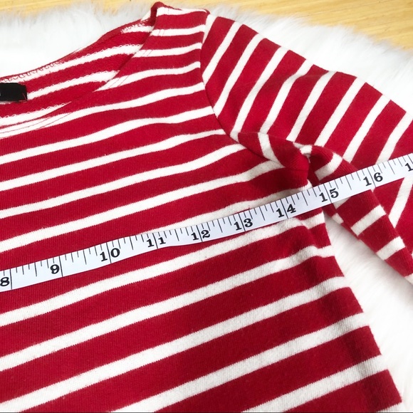 Reformation Red and White Amelie Dress Sz S - Picture 6 of 8